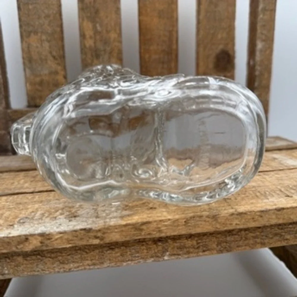 Coors Beer Mug Set of 2 Clear Glass Cowboy Boot Excellent Western Barware